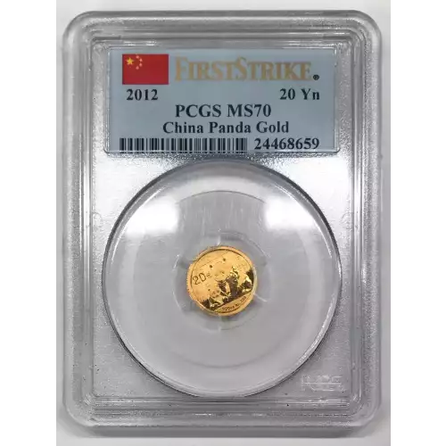 2012 20 Yn Panda Gold  First Strike