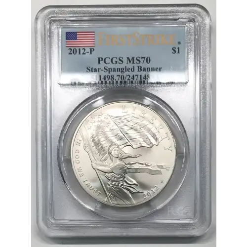 2012-P $1 Star-Spangled Banner First Strike