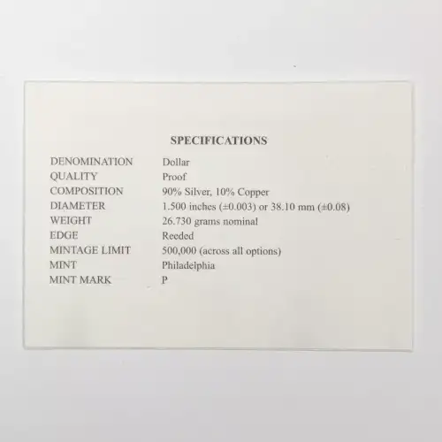 2012-P Star Spangled Banner Proof Silver Dollar w US Mint OGP - Box & COA
 (10)