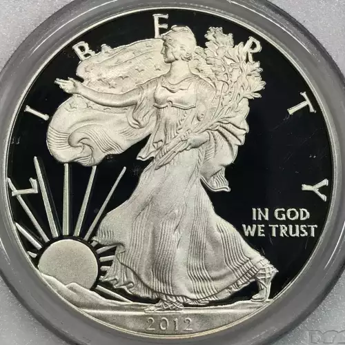 2012-S $1 Silver Eagle 75th Anniversary SF Mint Set, DCAM (2)