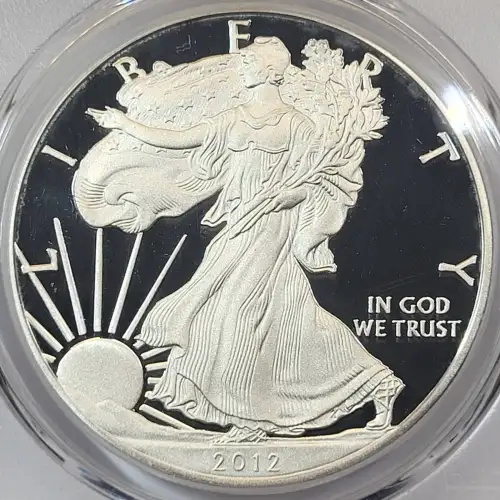 2012-S $1 Silver Eagle 75th Anniversary SF Mint Set, DCAM (3)