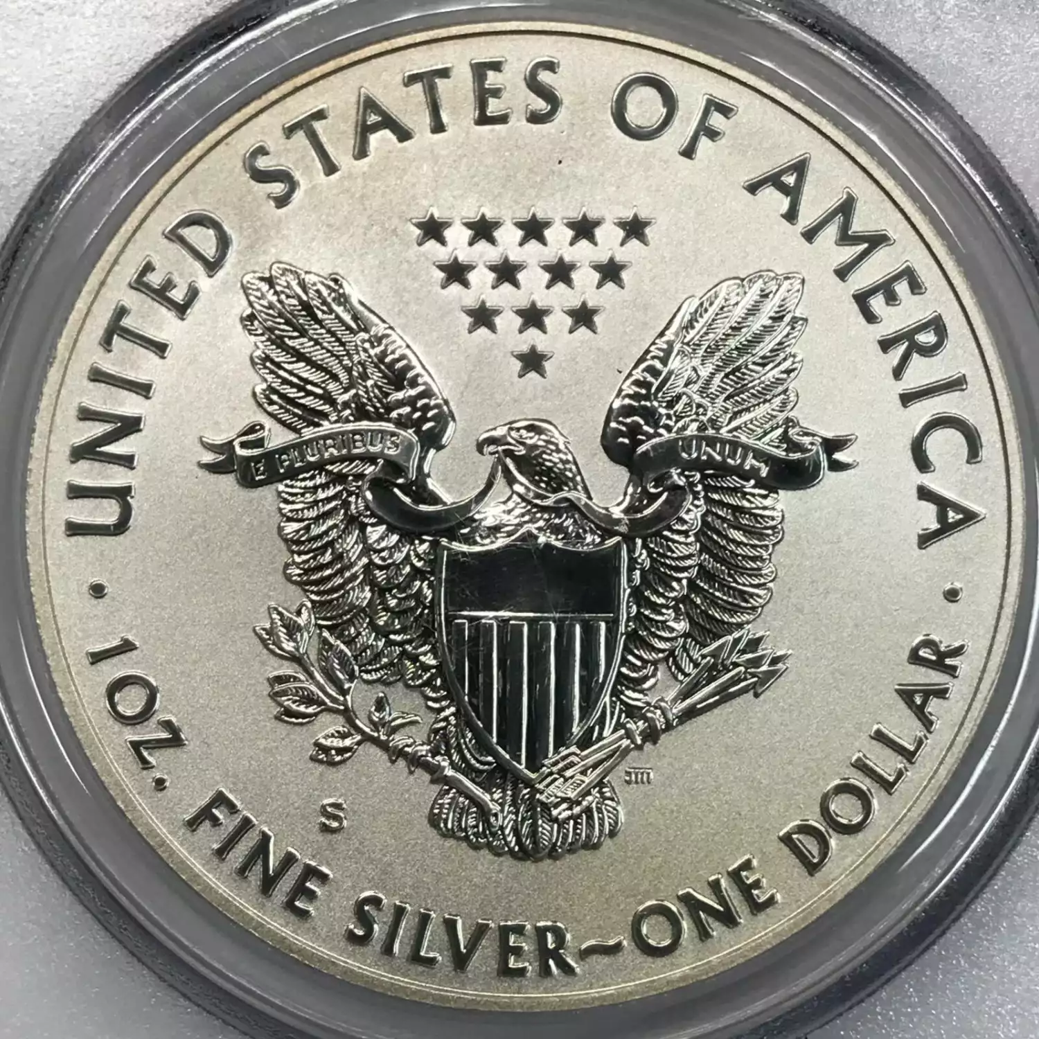 2012-S $1 Silver Eagle Rev PR 75th Anniversary SF Mint Set (3)