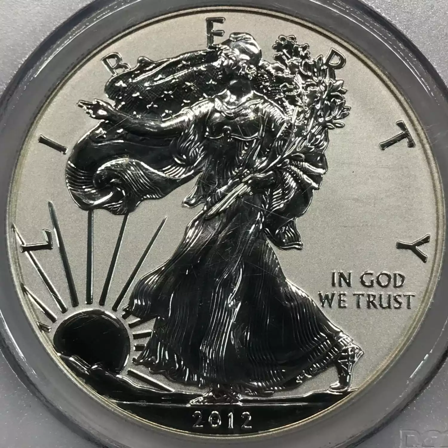 2012-S $1 Silver Eagle Rev PR 75th Anniversary SF Mint Set (4)