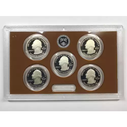 2012-S Clad Quarters Proof Set w US Mint OGP - Box & COA (3)