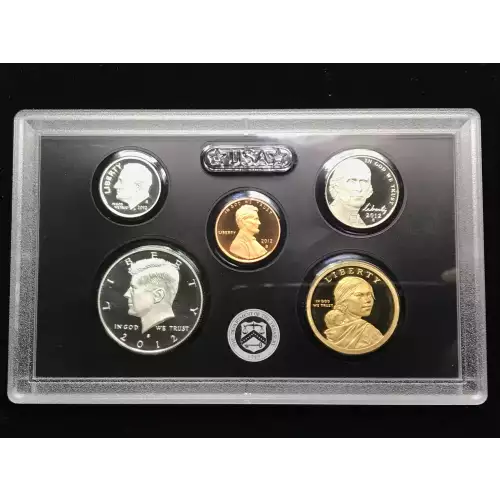 2012-S US Mint Silver Proof Set w OGP - Box & COA