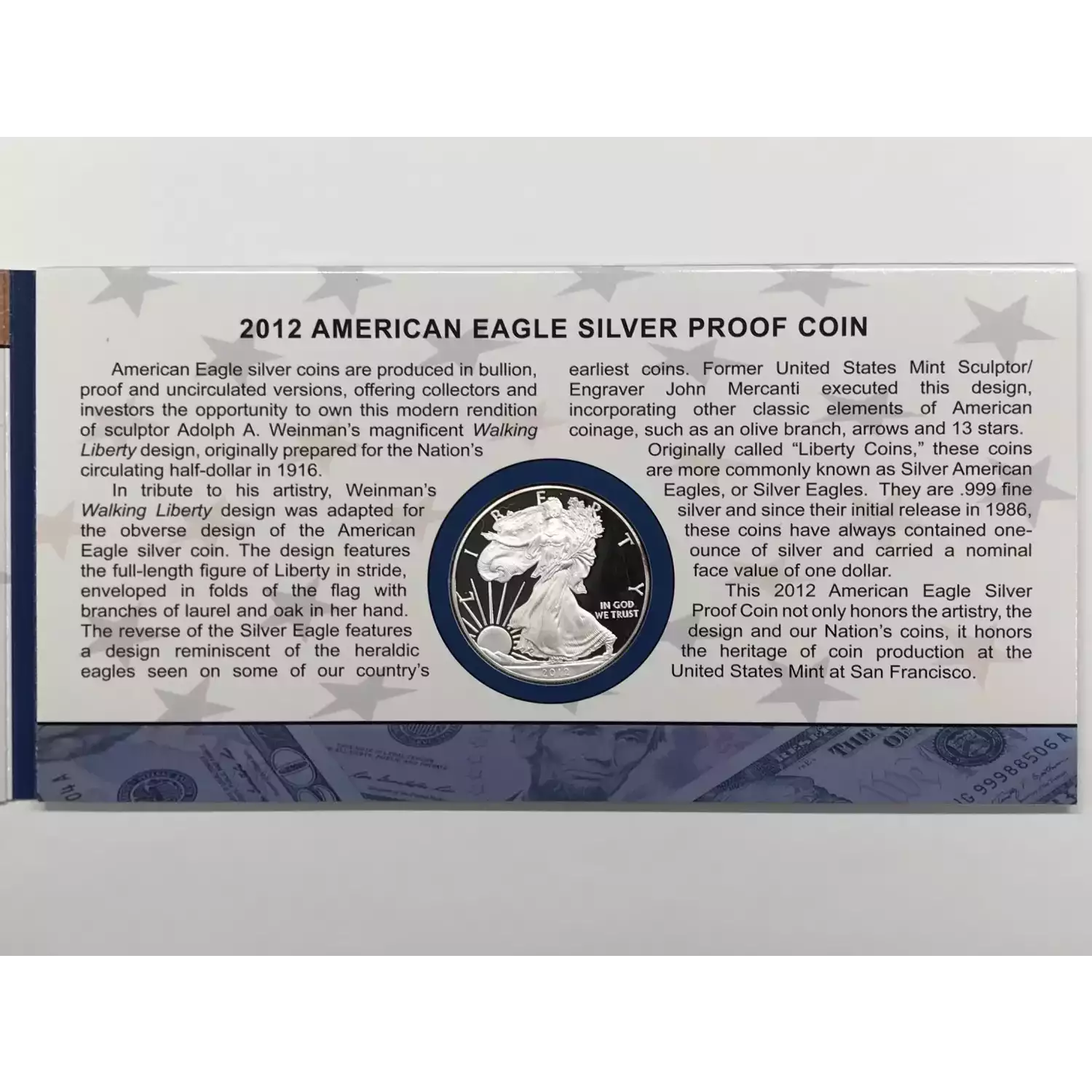2012 US MINT / BEP Making American History Coin & Currency Set - Proof ASE & $5 (4)