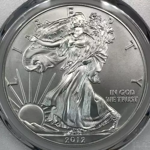 2012-W $1 Burnished Silver Eagle Mercanti Signature (2)