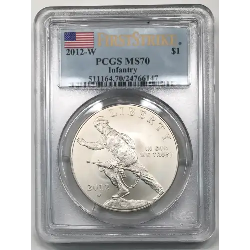 2012-W $1 Infantry First Strike