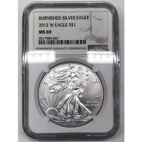 2012 W BURNISHED SILVER EAGLE (2)