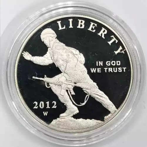 2012-W Infantry Soldier Proof Silver Dollar w US Mint OGP - Box & COA (4)