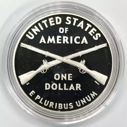 2012-W Infantry Soldier Proof Silver Dollar w US Mint OGP - Box & COA (2)