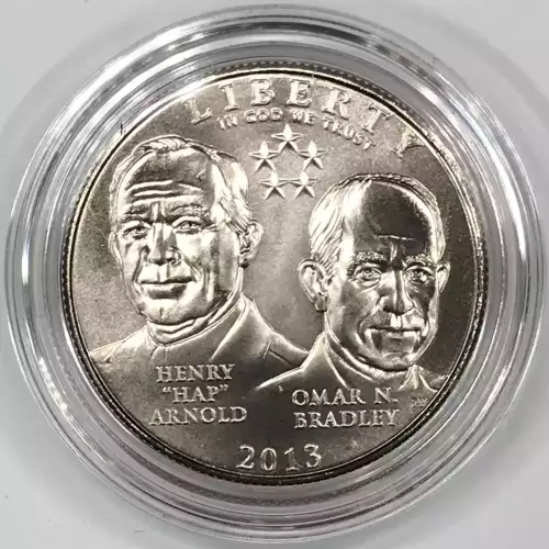 2013 D 5-Star Generals Uncirculated Clad Half Dollar - Box & COA (2)