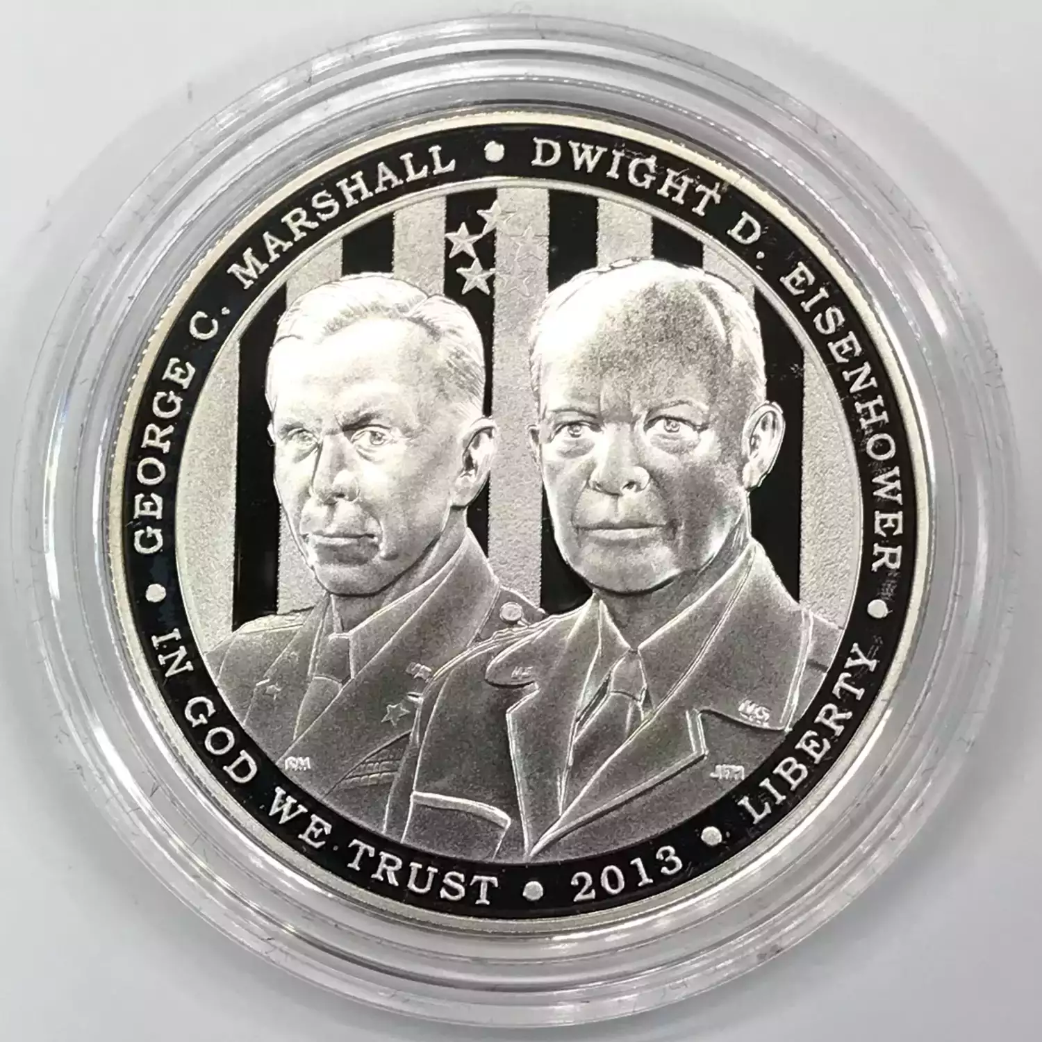 2013-P 5-Star Generals Proof Silver Dollar w US Mint OGP - Box & COA (7)