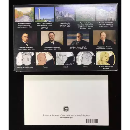 2013-S US Mint Silver Proof Set w OGP - Box & COA