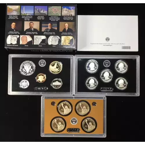 2013-S US Mint Silver Proof Set w OGP - Box & COA