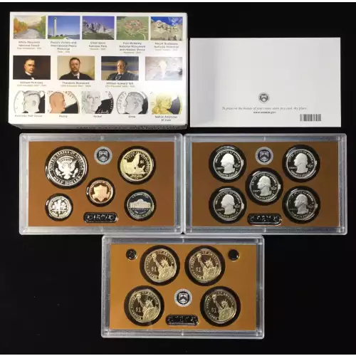 2013 US Mint Proof Set w OGP - Box & COA