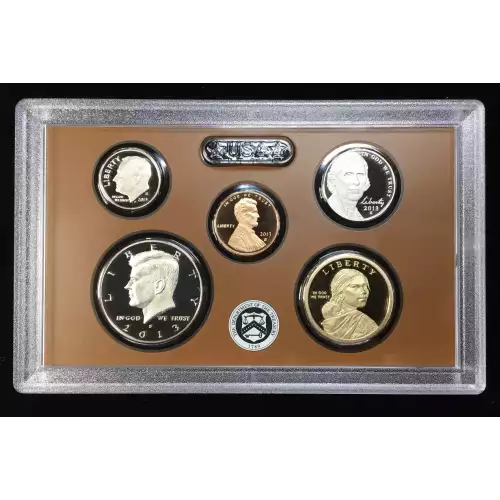 2013 US Mint Proof Set w OGP - Box & COA