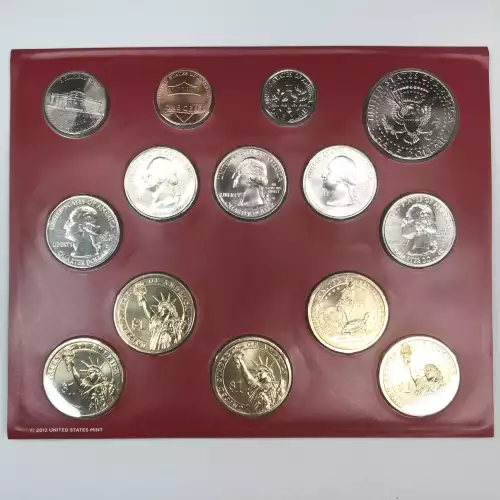2013 US Mint Uncirculated Coin Set - P & D (5)