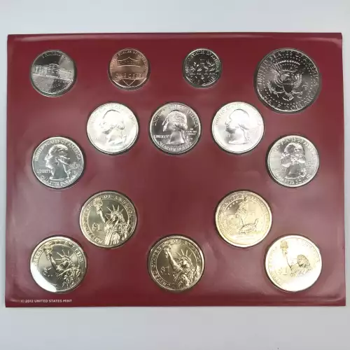 2013 US Mint Uncirculated Coin Set - P & D