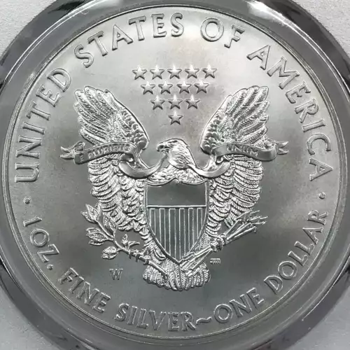 2013-W $1 Burnished Silver Eagle Mercanti Signature (3)