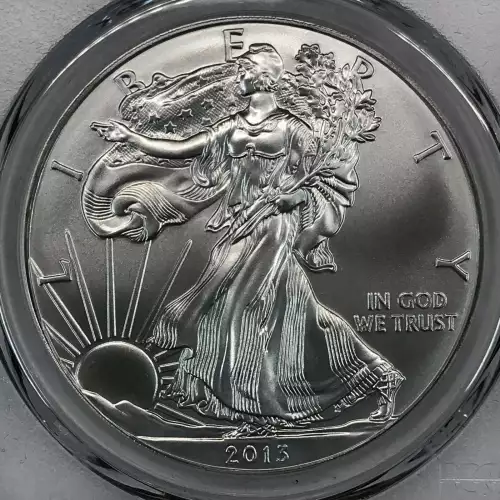 2013-(W) $1 Silver Eagle Struck at West Point (2)
