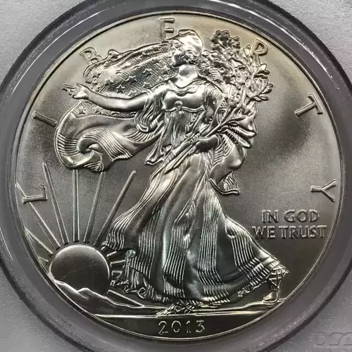 2013-(W) $1 Silver Eagle Struck at West Point (3)