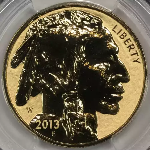 2013-W $50 American Buffalo Rev PR First Strike .9999 Fine Gold 100th Anniversary (4)