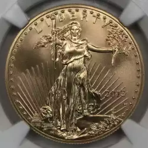 2013 W BURNISHED GOLD EAGLE  (4)