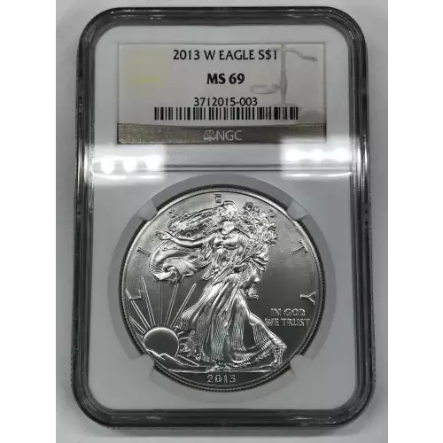 2013 W BURNISHED SILVER EAGLE 