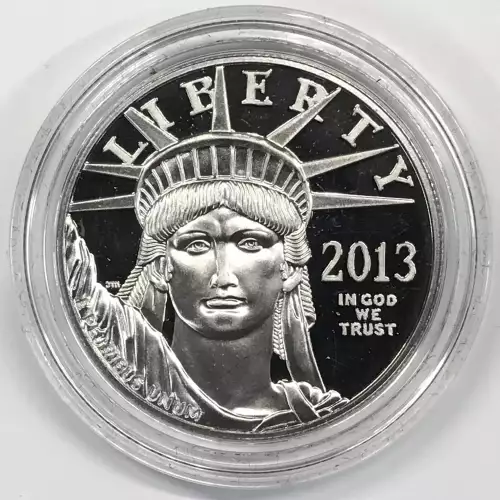 2013-W Proof 1 oz $100 Platinum Eagle Preamble Series US Mint OGP - Box & COA (2)