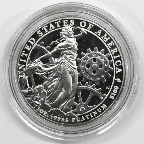 2013-W Proof 1 oz $100 Platinum Eagle Preamble Series US Mint OGP - Box & COA (3)