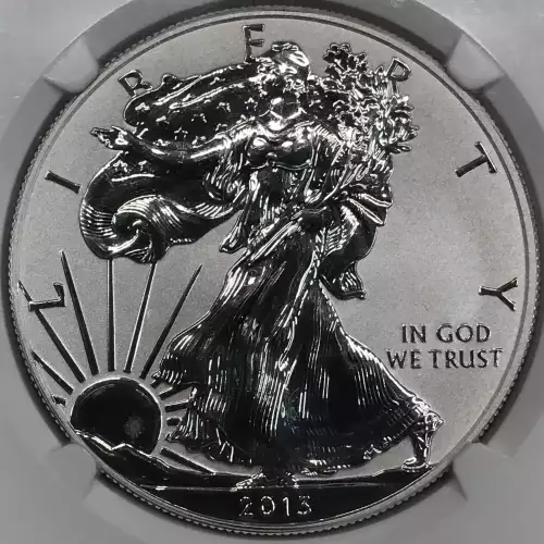 2013-W Reverse Proof Silver Eagle NGC PF-69 Early Releases - from West Point Eagle Set (3)