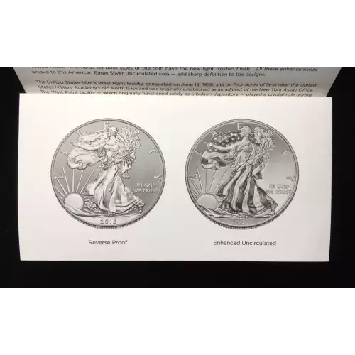 2013-W Silver Eagle West Point 2-Coin Proof Set w OGP Box & COA - Pf & Rev Pf (7)