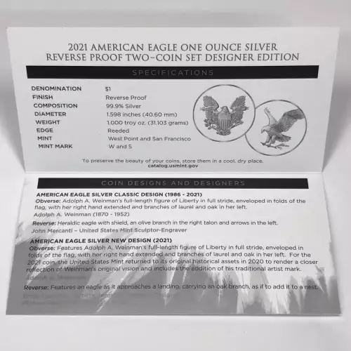 2013-W Silver Eagle West Point 2-Coin Set w OGP Box & COA - Rev Pf Enhanced UNC  [DUPLICATE for #546518] (9)