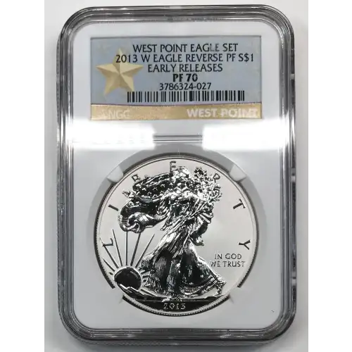 2013 W WEST POINT EAGLE SET EARLY RELEASES OFFICIAL US MINT SET (2)