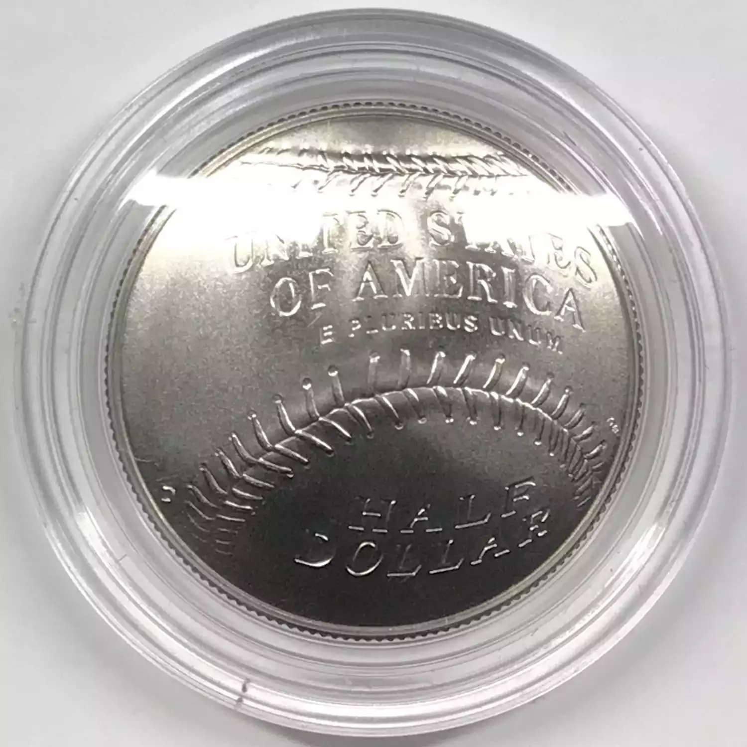 2014-D Baseball Hall of Fame Uncirculated Clad Half Dollar w US Mint Box & COA