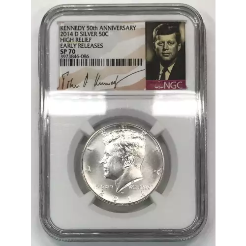 2014 D HIGH RELIEF EARLY RELEASES KENNEDY 50th ANNIVERSARY  (3)