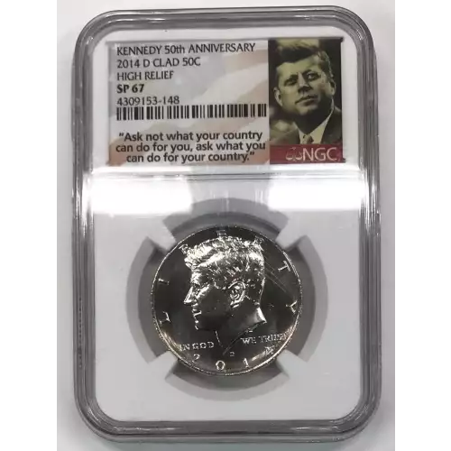 2014 D HIGH RELIEF KENNEDY 50th ANNIVERSARY  (3)