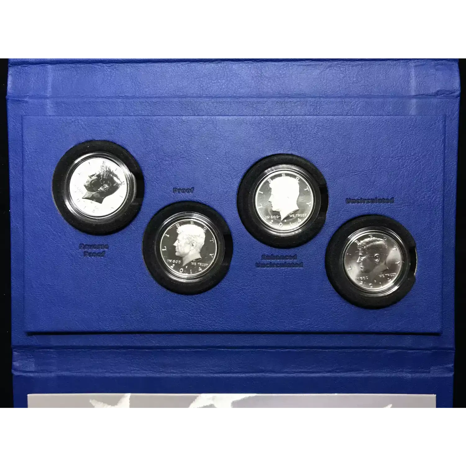 2014 Kennedy Half Dollar 50th Anniversary Silver Coin Collection 4