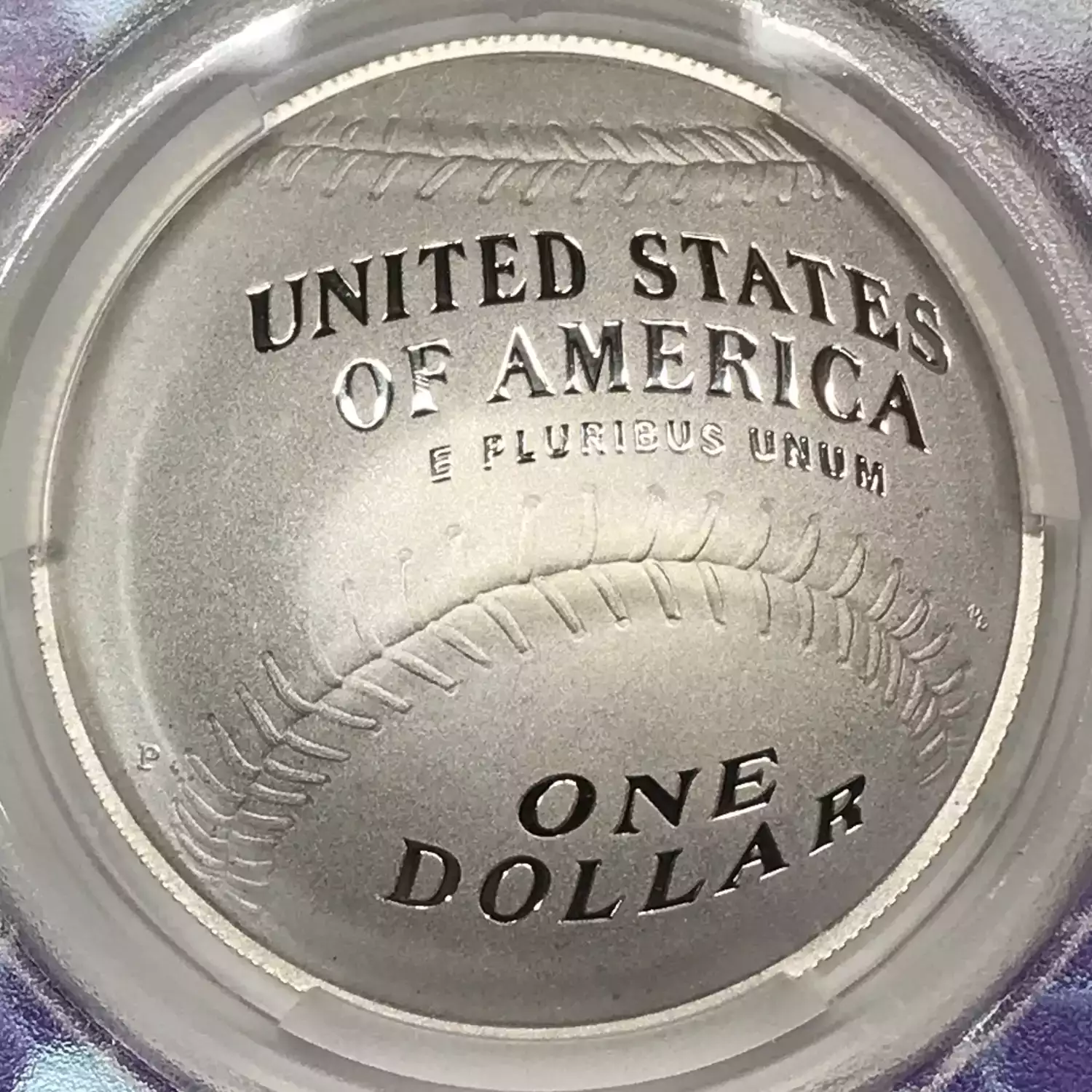 2014 Baseball Hall of Fame Commemorative Silver Dollar PCGS PR-68