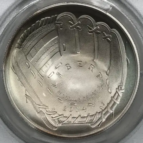 2014-P $1 Baseball Hall of Fame First Strike (3)