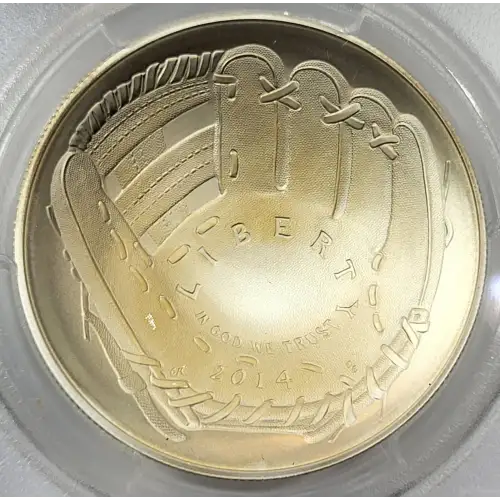 2014-P $1 Baseball Hall of Fame First Strike Cassie McFarland Signature (2)