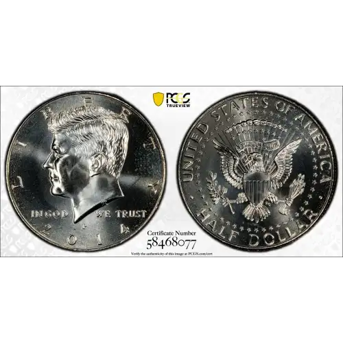 2014-P 50C 50th Anniversary UNC Set