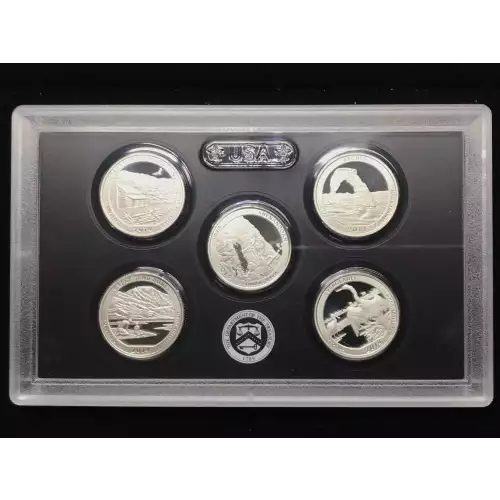 2014-S US Mint Silver Proof Set w OGP - Box & COA