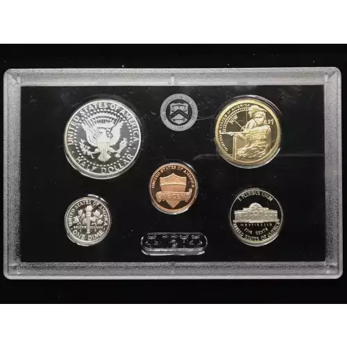 2014-S US Mint Silver Proof Set w OGP - Box & COA