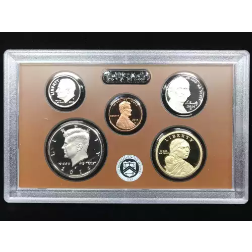 2014 US Mint Proof Set w OGP - Box & COA