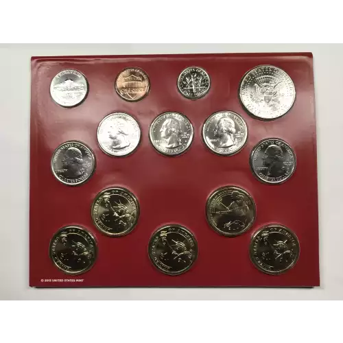 2014 US Mint Uncirculated Coin Set - P & D (5)