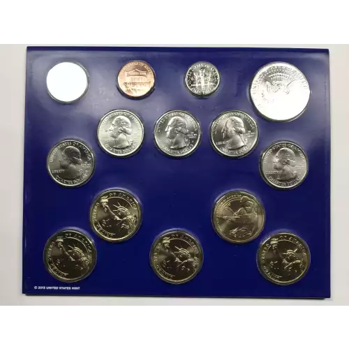 2014 US Mint Uncirculated Coin Set - P & D (3)