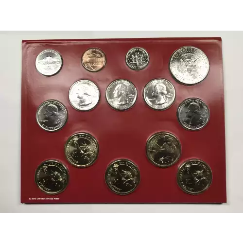 2014 US Mint Uncirculated Coin Set - P & D (4)