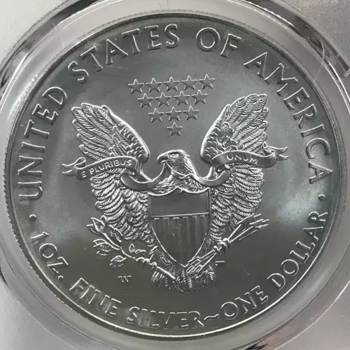 2014-W $1 Burnished Silver Eagle Mercanti Signature (5)
